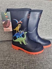 Joules Kids Navy Blue Dinosaur