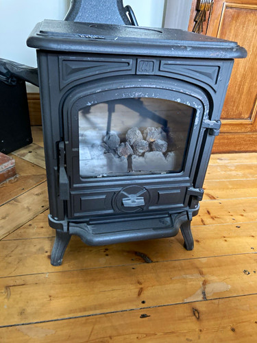Gas cast iron - cast, black