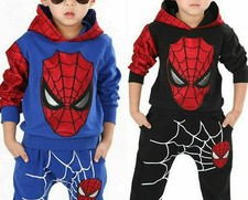 Kids Boys Spiderman Tracksuit