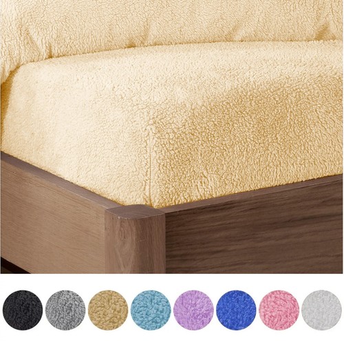 Extra deep teddy fleece fitted - fleece,
