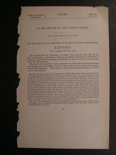Government report 1882 - 1882, william