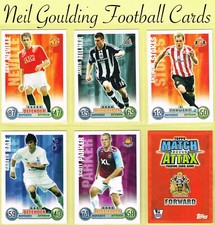 Topps MATCH ATTAX 2007-08 ☆ PREMIER LEAGUE ☆ Football Cards [Clubs M to W]