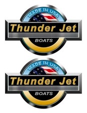 Thunder Jet Stickers for Boat