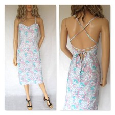 Vintage floral summer dress