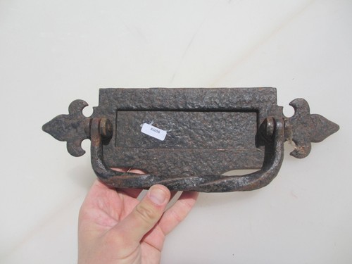 Vintage iron letterbox - vintage,