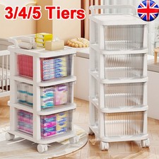 3/4/5 Drawers Storage Tower