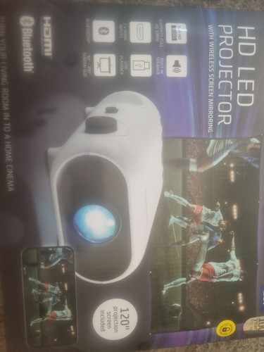 Goodmans led projector with - hd,