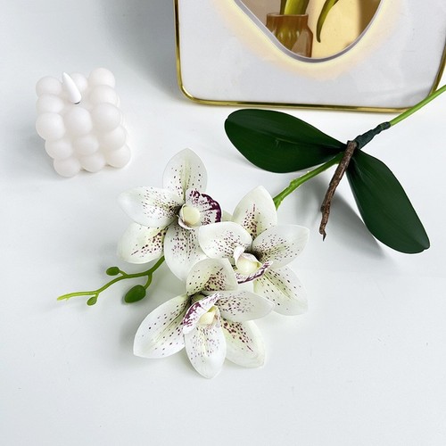 39cm lifelike cymbidium orchid - 39cm,