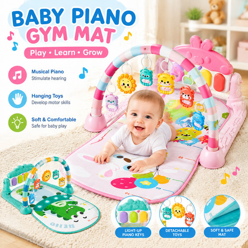 Baby play mat kick - 3,