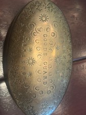 Antique english brass snuff - antique,