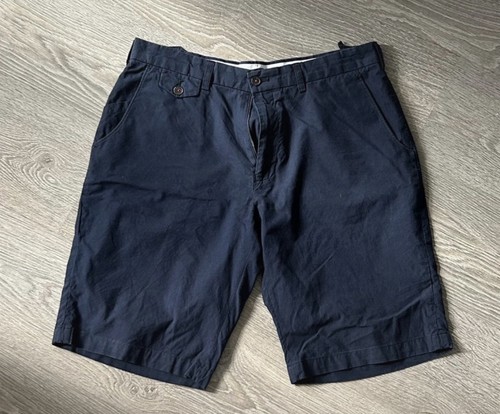 Mens navy chino shorts - navy, jeff
