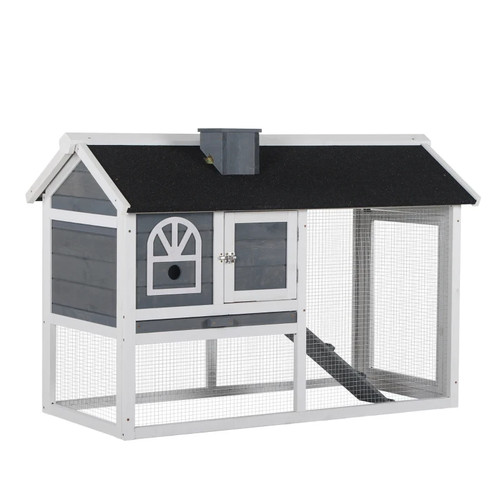 Rabbit hutch guinea - rabbit,