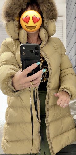 Moncler hermine beige - moncler, long