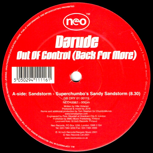 Darude sandstorm remixes - darude,