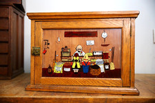 Antique Wood Apothecary