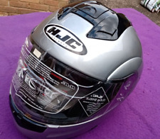 HJC FLIP-FRONT HELMET UNWORN. HONDA SUZUKI KAWASAKI BMW GUZZI NORTON TRIUMPH BSA