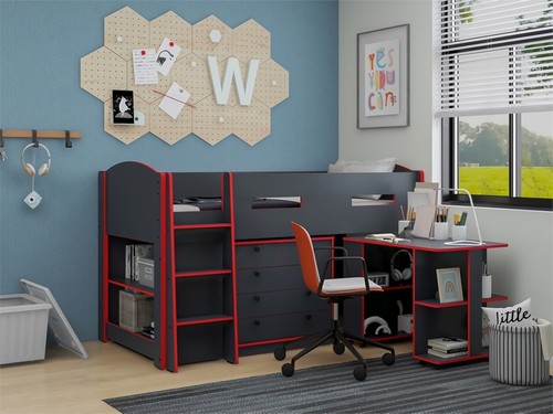 Mayfair midsleeper bed with - bed,