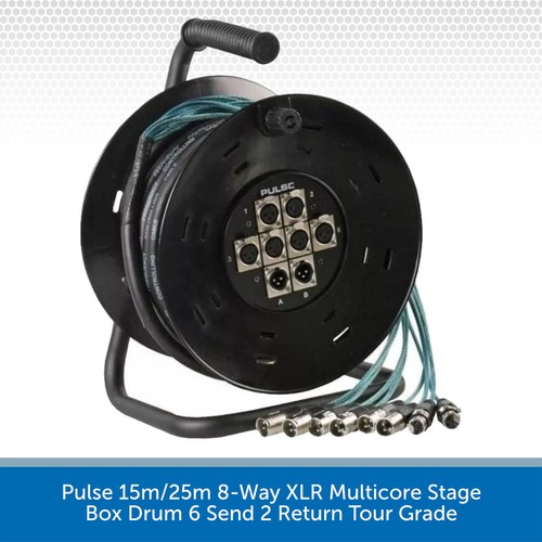 Pulse 15m 25m way xlr - 15m/25m,