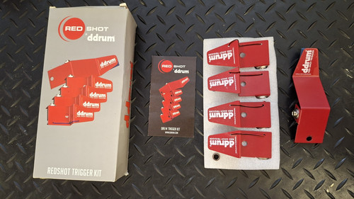 Ddrum red shot drum - red, trigger