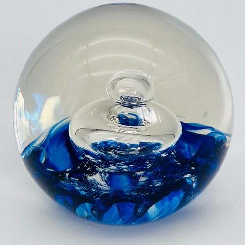 Selkirk glass paperweight - selkirk,