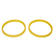 2 Pcs Electric Planer Drive Belt For 9045 Sander Models Outer Girth 250mm