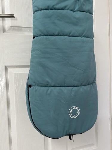 Bugaboo pram footmuff petrol - footmuff,