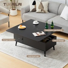 2-in-1 Coffee Table With Lift