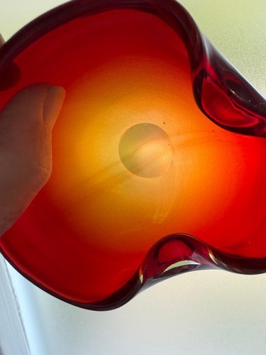 Vintage murano style - red, &
