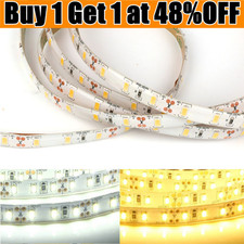 Ultra Bright 12V LED Strip Lights 5630 SMD Waterproof Lamp Warm White Cool White