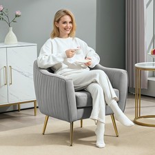 Velvet Tub chair, Luxury