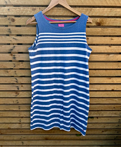 Joules blue white - &, striped
