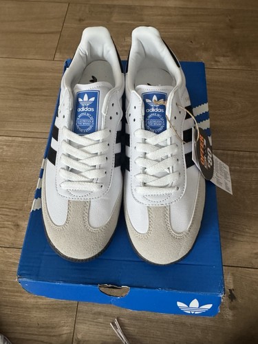 Adidas samba white black - adidas, white/black