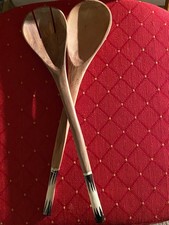 Beautiful olive wood salad