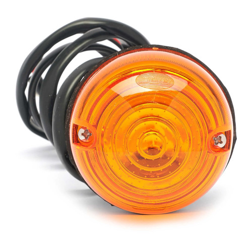 Front indicator light amber - front,