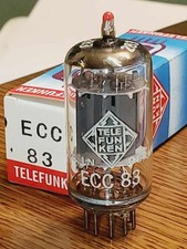 12AX7/ECC83 Telefunken Red Tip Smooth Plate MaxiPreamp2/TV7 tested (1) tube lot
