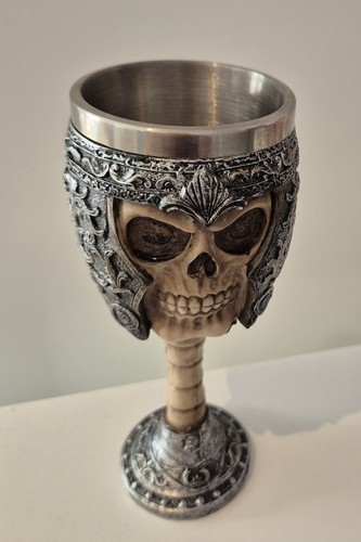Gothic style skull goblet - style,