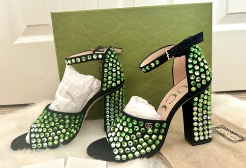 Gucci green crystal - green,