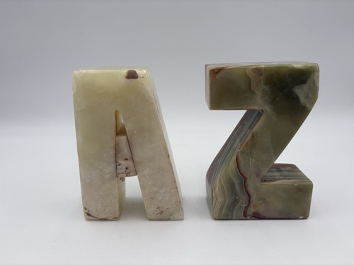 Vtg marble onyx z - a,