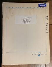 HP 6205B DC Power Supply LAB Series  Operating and Service Mamual 1969
