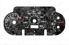 Honda Civic Type R EP3 Forged Carbon Dial Cards Gauges