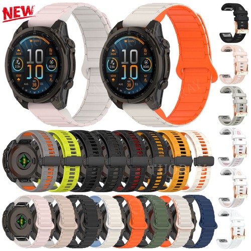 Quick fit silicone watch band - silicone,