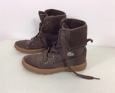 Lacoste Brown Boots Preppy