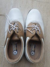 Etonic Women’s Dri-Tech Lites Classic Leather Golf Shoes Spikes Size 4.5 