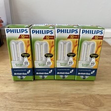 4 x Philips Genie 11 Watt 60W