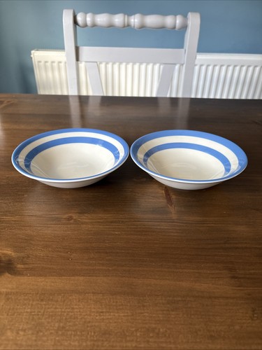 Green cornishware 2x - t,