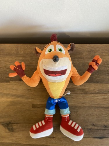 Crash bandicoot plush - crash, 13"