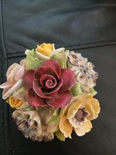 Old Vintage Royal Doulton Flower Bouquet  Bone China Porcelain