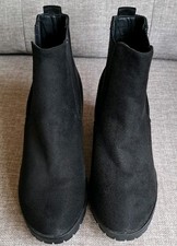 Topshop Healed Black Ankle