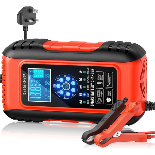 10amp car battery charger - 10amp,