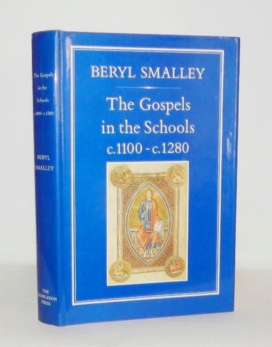 1985 beryl smalley the - smalley, gospels